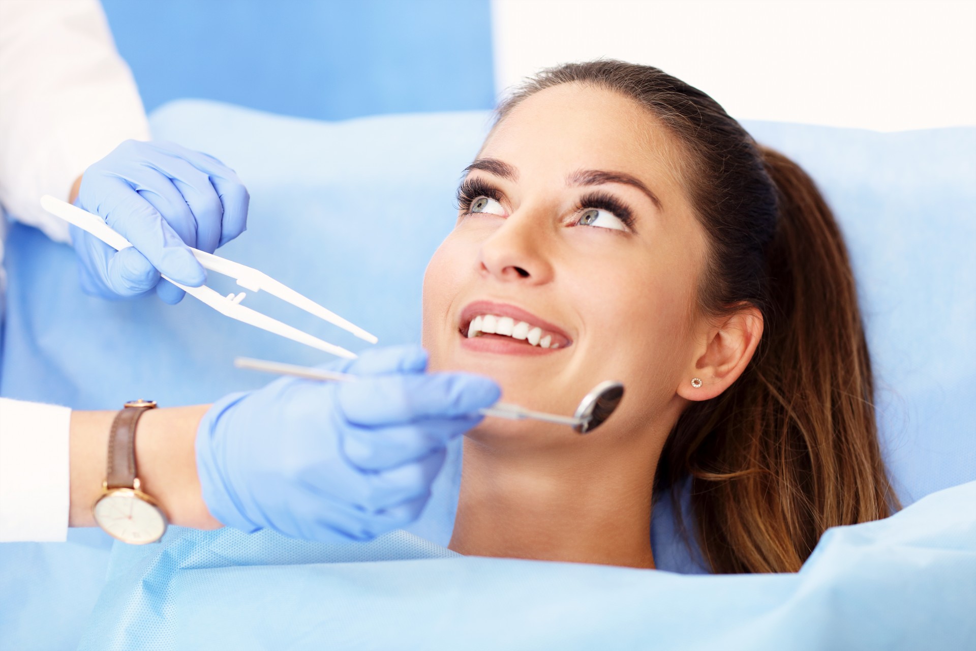 Woman Enjoying Dental Treatmentjpg